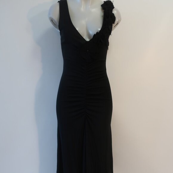 Womens Moschino Cheapandchic Black Maxi Dress 42/US 8 - Picture 1 of 12